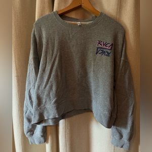 RVCA crop sweat shirt